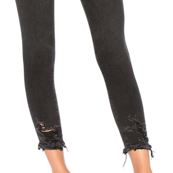 Agolde Sophie distressed jeans skinny high rise - Picture 9 of 12